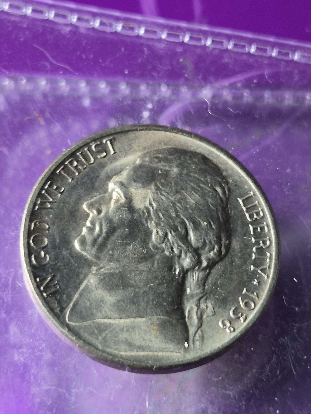 1938 S Uncirculated Jefferson Nickel